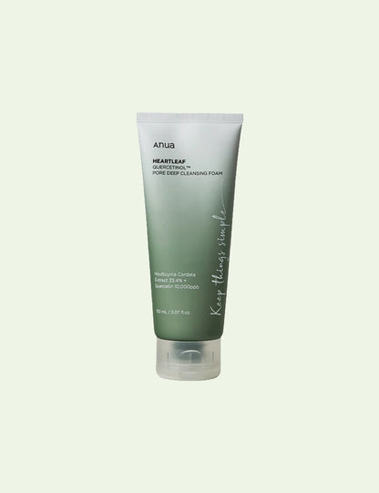 ANUA Heartleaf Quercetinol Pore Deep Cleansing Foam