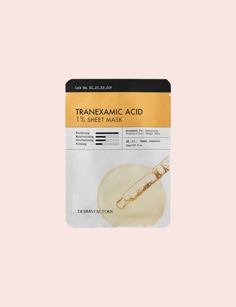 Derma Factory Tranexamic Acid 1% Sheet Mask